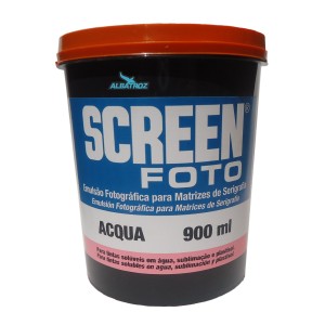 EMULSÃO SCREEN FOTO ACQUA ROSA 900ML - AGABÊ
