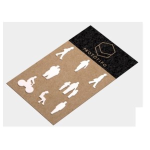 ESCALA HUMANA 1|100 BRANCO