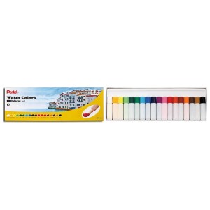 Tinta Aquarela Pentel 18 Cores Bisnaga HTP-18