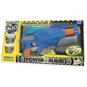 PISTOLA LANÇADOR DE SLIME AZUL- ACRILEX
