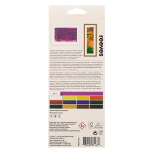 ESTOJO TINTA ÓLEO 12 CORES - REEVES