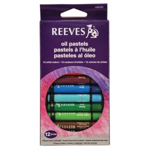 Giz Pastel Oleoso 12 Cores - Reeves