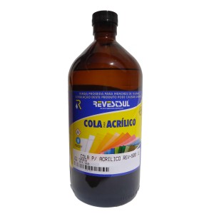 COLA P/ ACRÍLICO REV-500 1 LITRO - REVESTSUL
