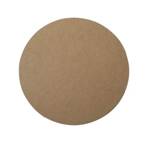 SOUSPLAT 25 CM DIÂMETRO - MDF CRU