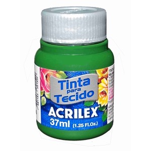 TINTA TECIDO FOSCA 37ML VERDE PINHEIRO (546) - ACRILEX
