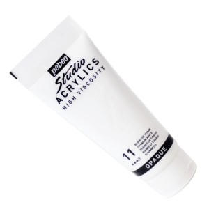 TINTA ACRÍLICA PÉBÉO STUDIO 100ML 011 BRANCO TITÂNIO