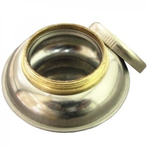 GODÊ DE AÇO INOX SIMPLES COM TAMPA DE ROSCA