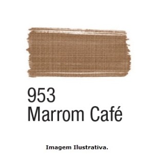 TINTA TECIDO FOSCA 37ML MARROM CAFÉ (953) - ACRILEX