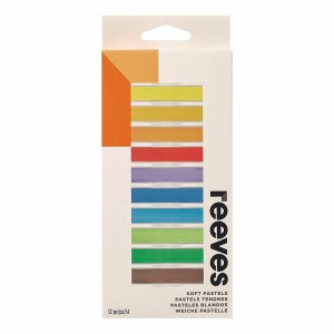 GIZ PASTEL SECO 12 CORES - REEVES