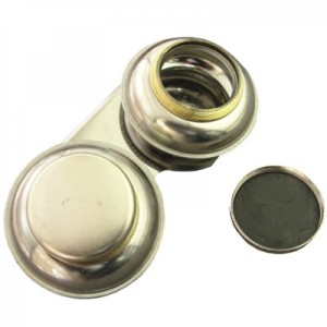 GODÊ DE AÇO INOX DUPLO COM TAMPA DE ROSCA