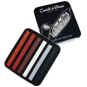 Crayon 6 Cores Metropolitain Edição Limitada - Conté à Paris
