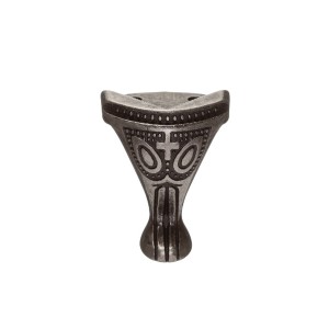 Pezinho Tradicional G Prata Velho c/ 4 Peças (PM1382)