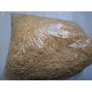 PALHA DE MADEIRA NATURAL - PACOTE C/ 450g