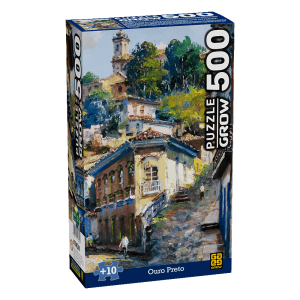 Quebra-Cabeça Ouro Preto 500 peças 04349 - Grow