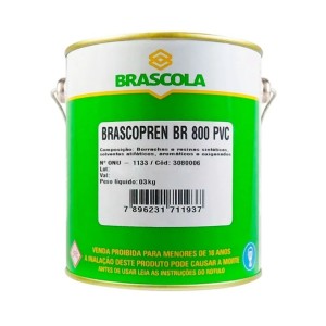 Cola Vinil p/ Lona 2,8kg Brascopren - Brascola