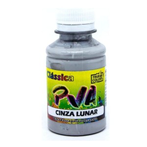 Tinta Pva Fosca 100ml Cinza Lunar - True Colors
