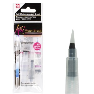PINCEL N°6 C/ RESERVATÓRIO KOI WATER BRUSH - SAKURA